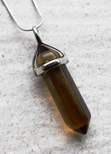 Load image into Gallery viewer, Smoky Quartz Crystal Pendant