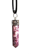 Load image into Gallery viewer, Lepidolite Crystal Pendant