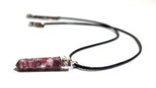 Load image into Gallery viewer, Lepidolite Crystal Pendant