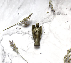 Pyrite "Fools Gold" Crystal Guardian Angel