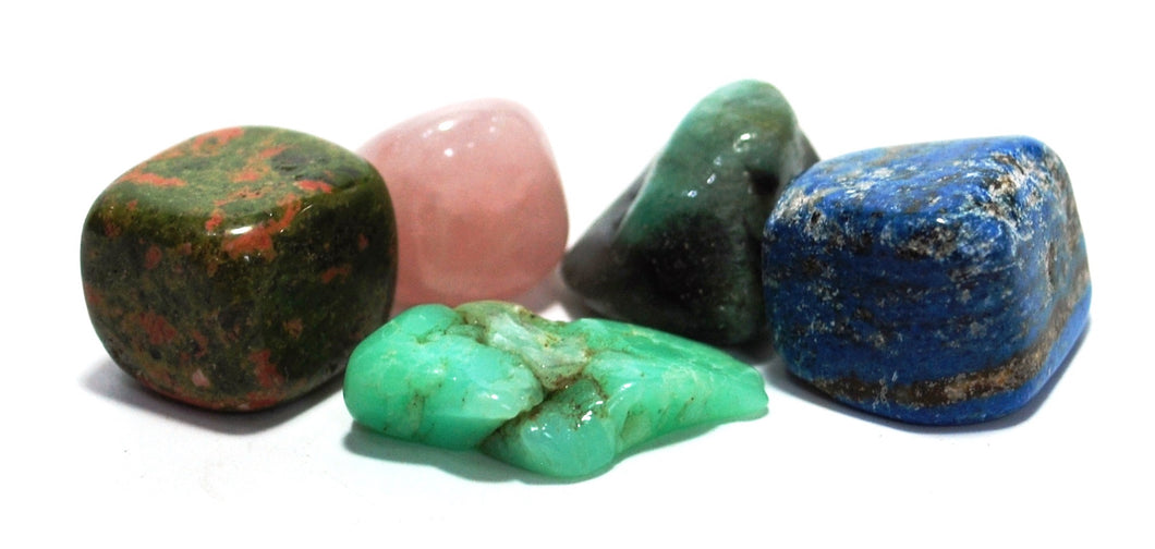 Crystals For Love Polished Tumble Stones Set