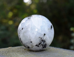 Rainbow Moonstone Crystal Polished Sphere Ball