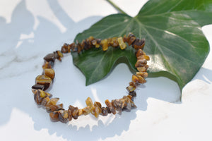 Tigers Eye Chip Bracelet