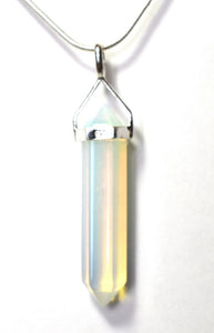 Opalite Crystal 925 Sterling Silver Pendant