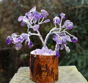 Amethyst Small Crystal Gemstone Tree