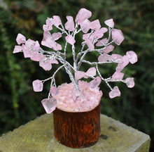 Load image into Gallery viewer, Rose Quartz Small Crystal Gemstone Tree
