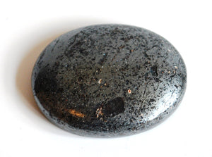 Hematite Natural Crystal Cabachone Polished Stone