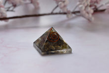 Load image into Gallery viewer, Labradorite Crystal Small Orgone Pyramid