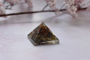 Labradorite Crystal Small Orgone Pyramid