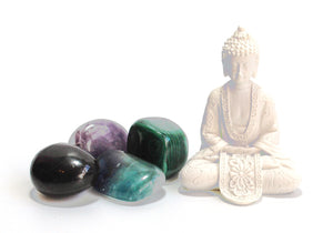Crystals for Electromagnetic Stress and EMF Protection - Gift Wrapped By Reiju