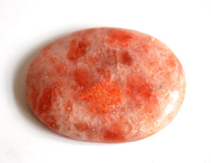 Sunstone Crystal Cabochon Palmstone