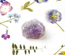 Load image into Gallery viewer, Amethyst Raw Natural Crystal Stone Chunk Piece - Reiki Charged