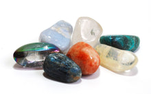 Load image into Gallery viewer, Crystals for Aligning &amp; Clearing the Chakras, Crystal Tumble Stone Healing Set