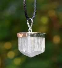 Load image into Gallery viewer, Selenite Raw Crystal Pendant