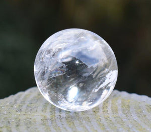 Clear Quartz A Grade Polished Crystal Tumble Stone Ball Gift Wrapped