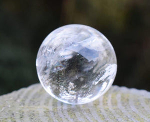 Clear Quartz A Grade Polished Crystal Tumble Stone Ball Gift Wrapped