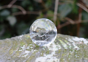 Clear Quartz A Grade Polished Crystal Tumble Stone Ball Gift Wrapped