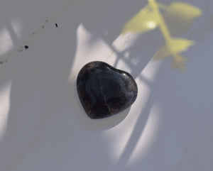 Blue Aventurine Crystal Stone Hand Carved Gemstone Heart