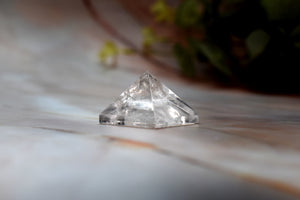 Clear Quartz Crystal Stone Pyramid