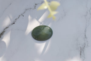 Green Aventurine Natural Polished Crystal Palm Stone