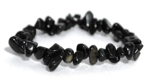 Black Obsidian Crystal 'Protection' Bracelet