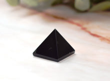 Load image into Gallery viewer, Black Obsidian Natural Crystal Gemstone Pyramid