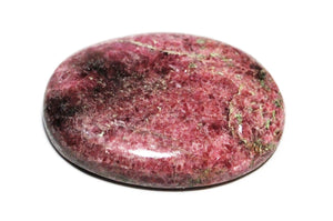 Rhodonite Crystal Palm Stone