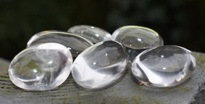 Clear Quartz Crystal Tumble Stone