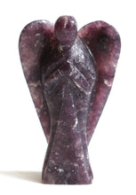 Load image into Gallery viewer, Large Lepidolite Crystal Stone Angel Figure
