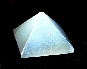 Selenite Crystal Pyramid