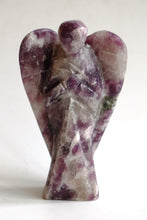 Load image into Gallery viewer, Large Lepidolite Crystal Stone Angel Figure