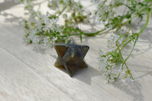 Load image into Gallery viewer, Labradorite Natural Hand Cut Crystal Stone Merkaba Star