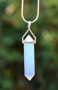 Opalite Crystal 925 Sterling Silver Pendant