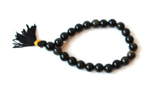 Load image into Gallery viewer, Black Obsidian Crystal Beaded Power Bracelet