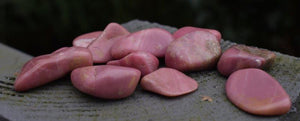 Rhodochrosite Crystal Tumble Stone