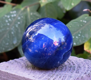 Blue Onyx Crystal Stone Polished Sphere Ball