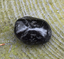 Load image into Gallery viewer, Black Tourmaline Crystal Tumble Stone