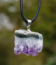 Load image into Gallery viewer, Amethyst Crystal Cluster Pendant