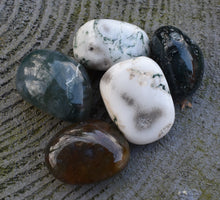 Load image into Gallery viewer, Moss Agate Natural Polished Crystal Tumble Stone