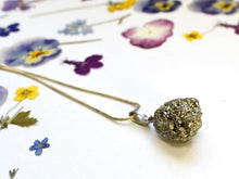 Load image into Gallery viewer, Pyrite &quot; Fools Gold&quot; Crystal Raw Pendant