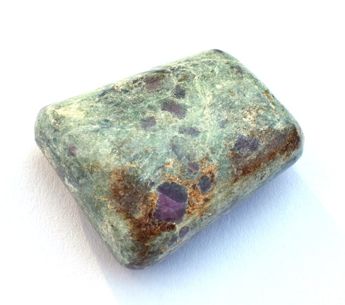 Ruby In Fuschite Combination Crystal Tumble Stone