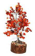 Load image into Gallery viewer, Carnelian Crystal Stone Wire Wrapped Gemstone Tree
