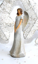 Load image into Gallery viewer, Glitter Guardian Angel Ornament Statue (Figure 1) 15cm