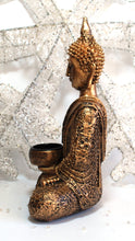 Load image into Gallery viewer, Large Gold Thai Buddha With Candle Holder Colour Gift Present 27cm 100939 - Krystal Gifts UK