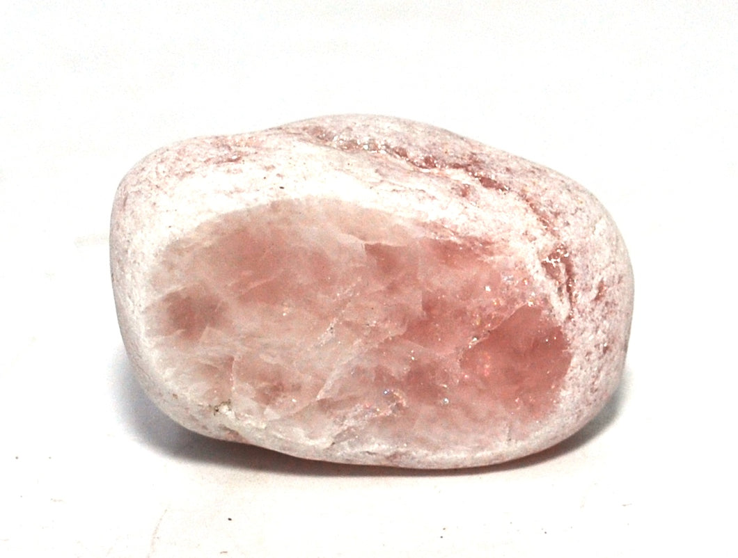 Rose Quartz Crystal Stone Dragon Egg