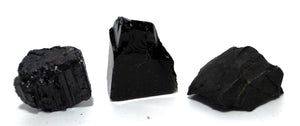 'Protection' Natural & Unique Crystals Pocket Gift Set Inc Shungite, Black Tourmaline & Black Obsidian