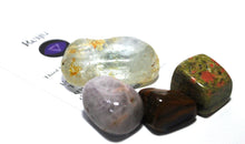 Load image into Gallery viewer, Third Eye Chakra Crystal Tumble Stone Healing Set