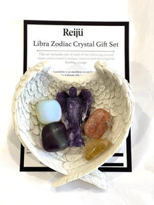 "LIBRA" Zodiac Star Sign Horoscope Zodiac Crystal Stones Healing Gift Set (Sept 23rd - Oct 22nd)