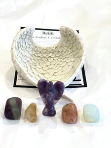 "LIBRA" Zodiac Star Sign Horoscope Zodiac Crystal Stones Healing Gift Set (Sept 23rd - Oct 22nd)