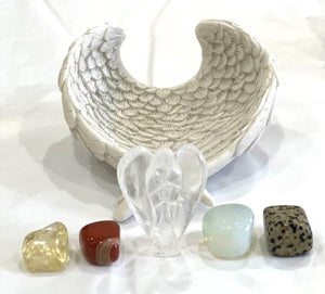 VIRGO Zodiac Star Sign Horoscope Crystal Stone Gift Set (Aug 23rd - Sept 22nd)